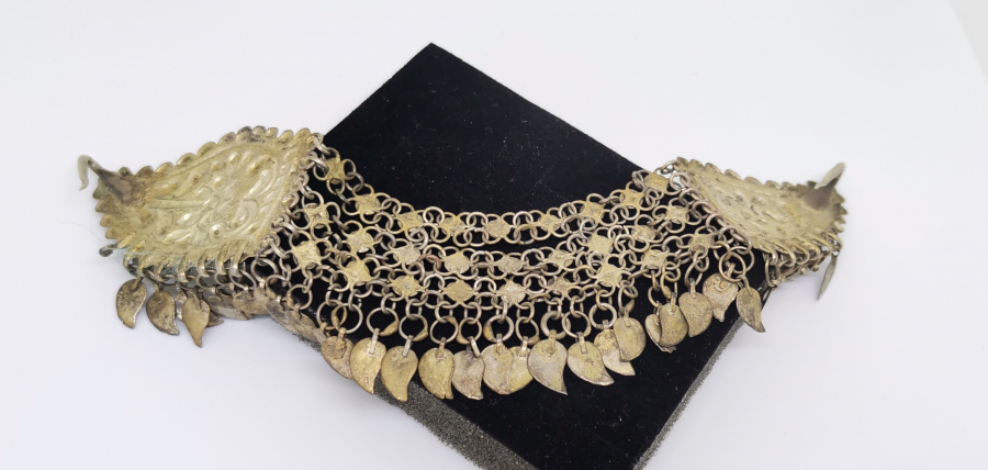 OSMANLI DÖNEMİ ÇOK NADİR GELİN FESİ ÖNÜ - FES SÜSÜ