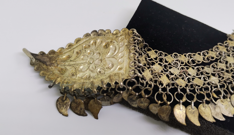 OSMANLI DÖNEMİ ÇOK NADİR GELİN FESİ ÖNÜ - FES SÜSÜ