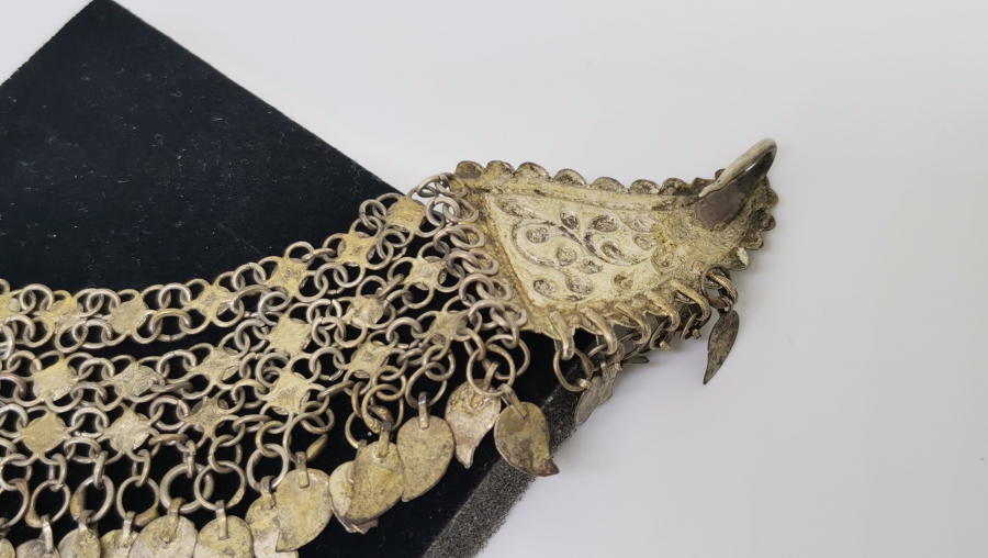 OSMANLI DÖNEMİ ÇOK NADİR GELİN FESİ ÖNÜ - FES SÜSÜ