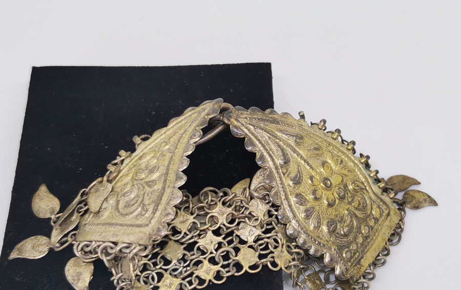 OSMANLI DÖNEMİ ÇOK NADİR GELİN FESİ ÖNÜ - FES SÜSÜ