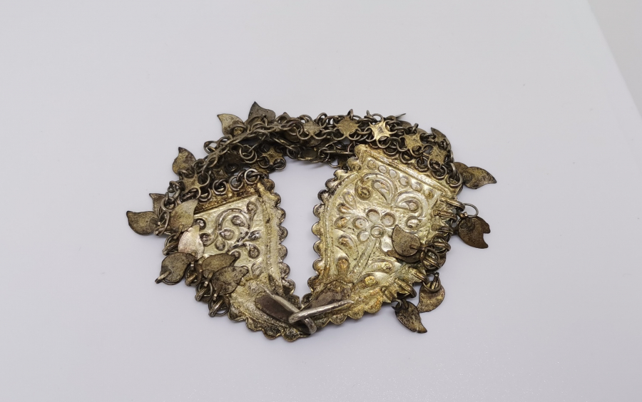 OSMANLI DÖNEMİ ÇOK NADİR GELİN FESİ ÖNÜ - FES SÜSÜ