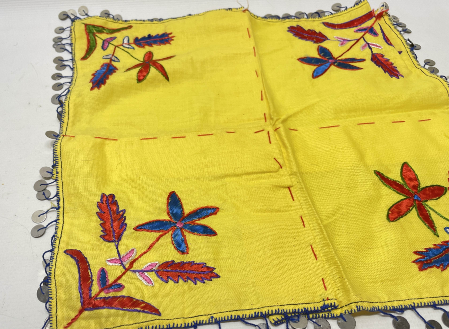 OSMANLI DÖNEMİ EL YAPIMI SÖZ MENDİLİ