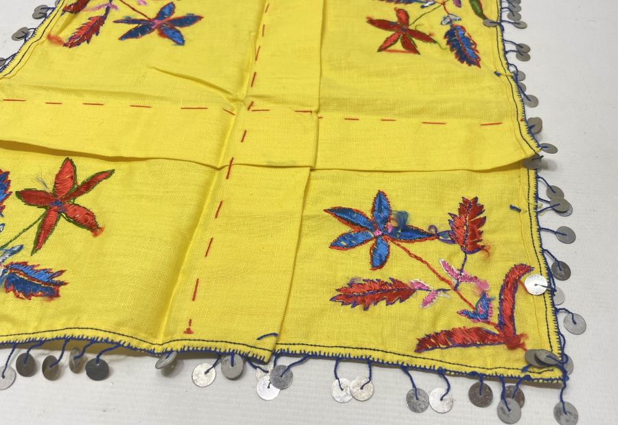 OSMANLI DÖNEMİ EL YAPIMI SÖZ MENDİLİ