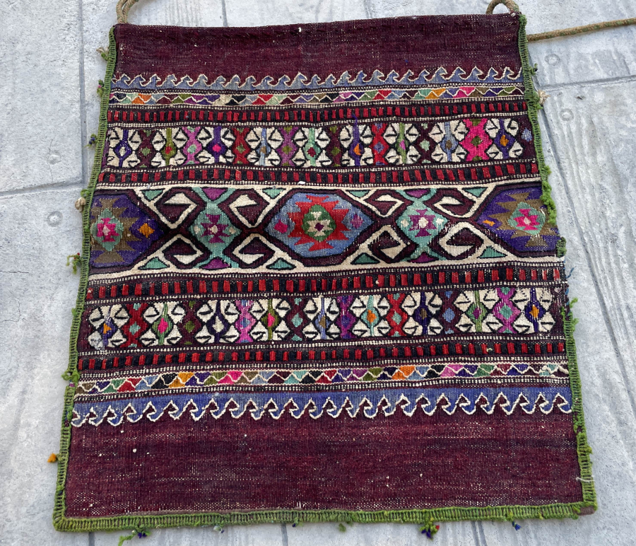 OSMANLI DÖNEMİ NADİR KOZAK YÖRESİ TUZ HEYBESİ