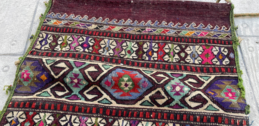 OSMANLI DÖNEMİ NADİR KOZAK YÖRESİ TUZ HEYBESİ