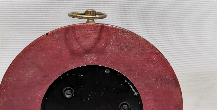 ÜZERİ OSMANLICA YAZILI OSMANLI DÖNEMİ NADİR FORM BAROMETRE