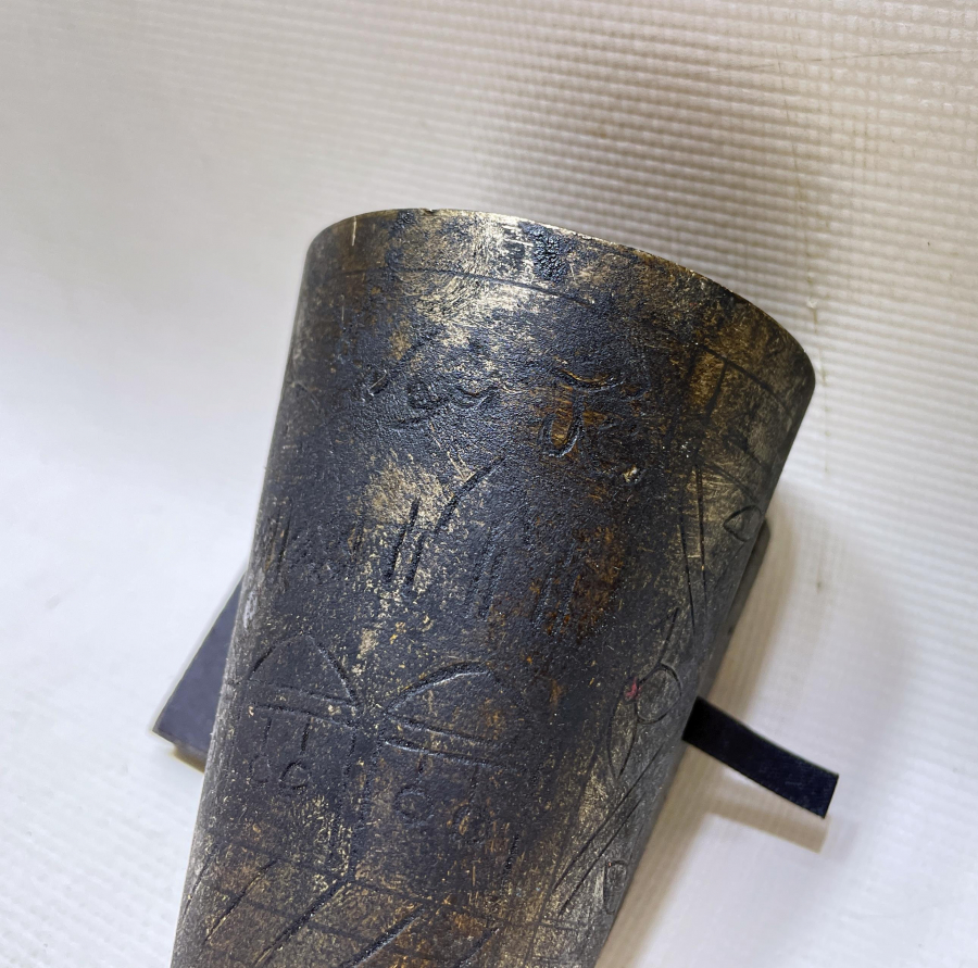 ÜZERİ OSMANLICA YAZILI VE MESCİD-İ NEBEVİ GÖRSELLİ NADİR ZEMZEM BARDAĞI