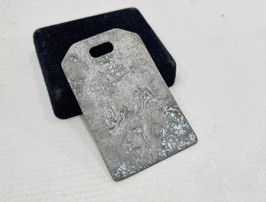 ÜZERİ YAZILI OSMANLI DÖNEMİ HİCAZ DEMİR YOLLARI NADİR BAVUL FİŞİ