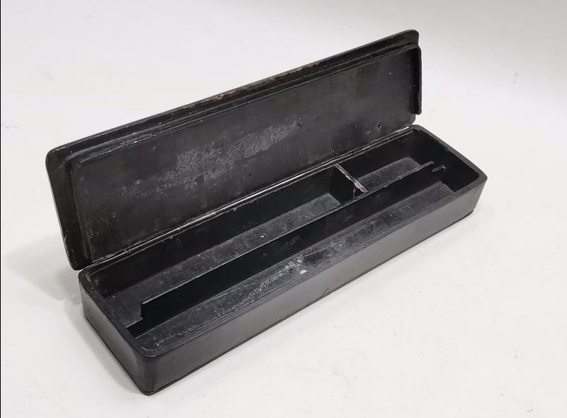 1900'LERDEN SCOOTER SÜREN ÇOCUKLAR RESİMLİ PAPIER MACHE KALEM KUTUSU