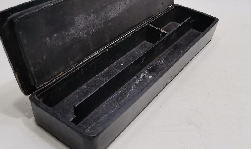 1900'LERDEN SCOOTER SÜREN ÇOCUKLAR RESİMLİ PAPIER MACHE KALEM KUTUSU