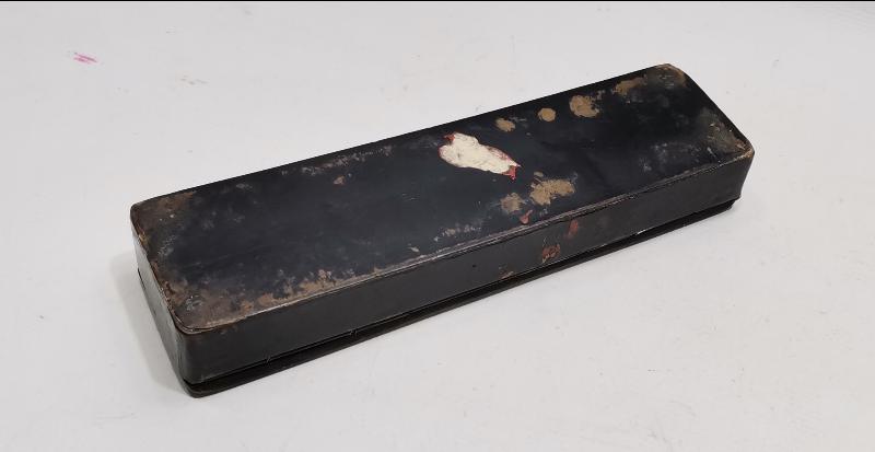 1900'LERDEN SCOOTER SÜREN ÇOCUKLAR RESİMLİ PAPIER MACHE KALEM KUTUSU