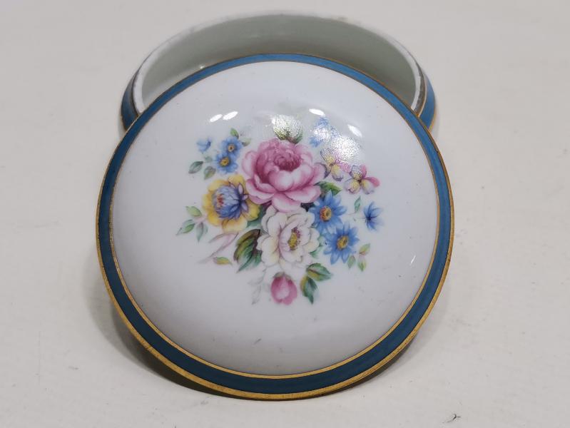 ANTİKA LIMOGES PORSELEN MÜCEVHER KUTUSU