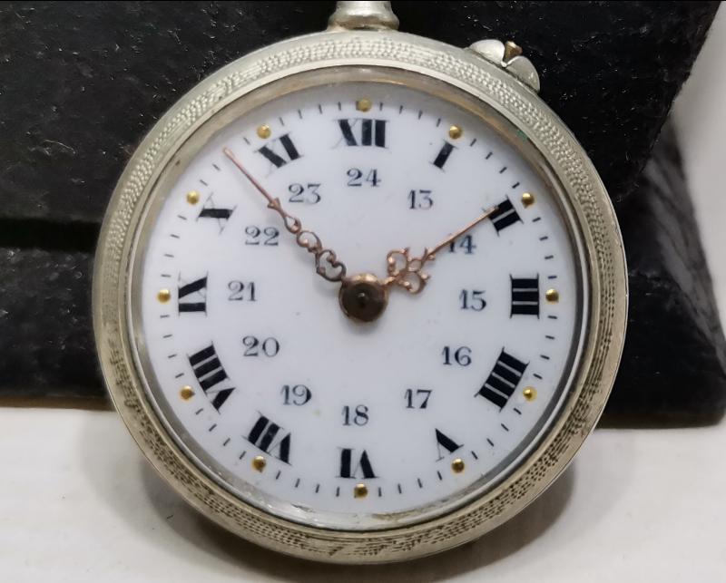 ANTKA GÜMÜŞ ZENNE CEP SAATİ 