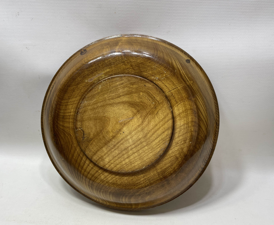 İŞLEMELİ ANTİKA AHŞAP İKRAMLIK