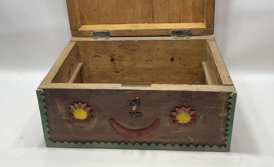 OSMANLI DÖNEMİ BEKTAŞİ İŞİ HİLALLİ VE TESLİM TAŞLI SANDIK