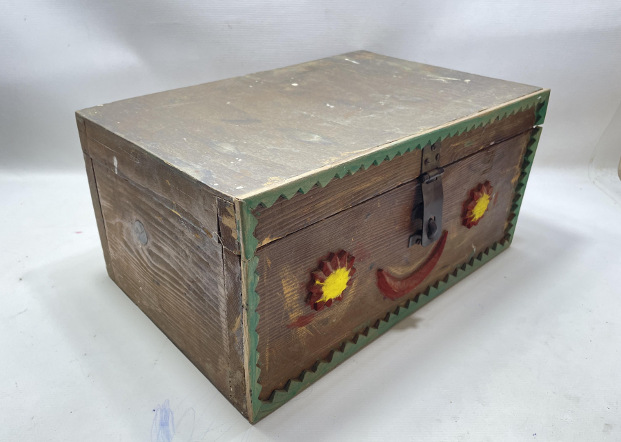 OSMANLI DÖNEMİ BEKTAŞİ İŞİ HİLALLİ VE TESLİM TAŞLI SANDIK