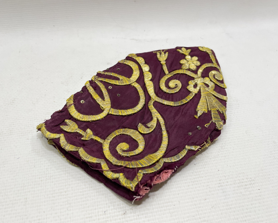 OSMANLI DÖNEMİ GÜMÜŞ SIRMA İŞÇİLİKLİ GELİN KESESİ