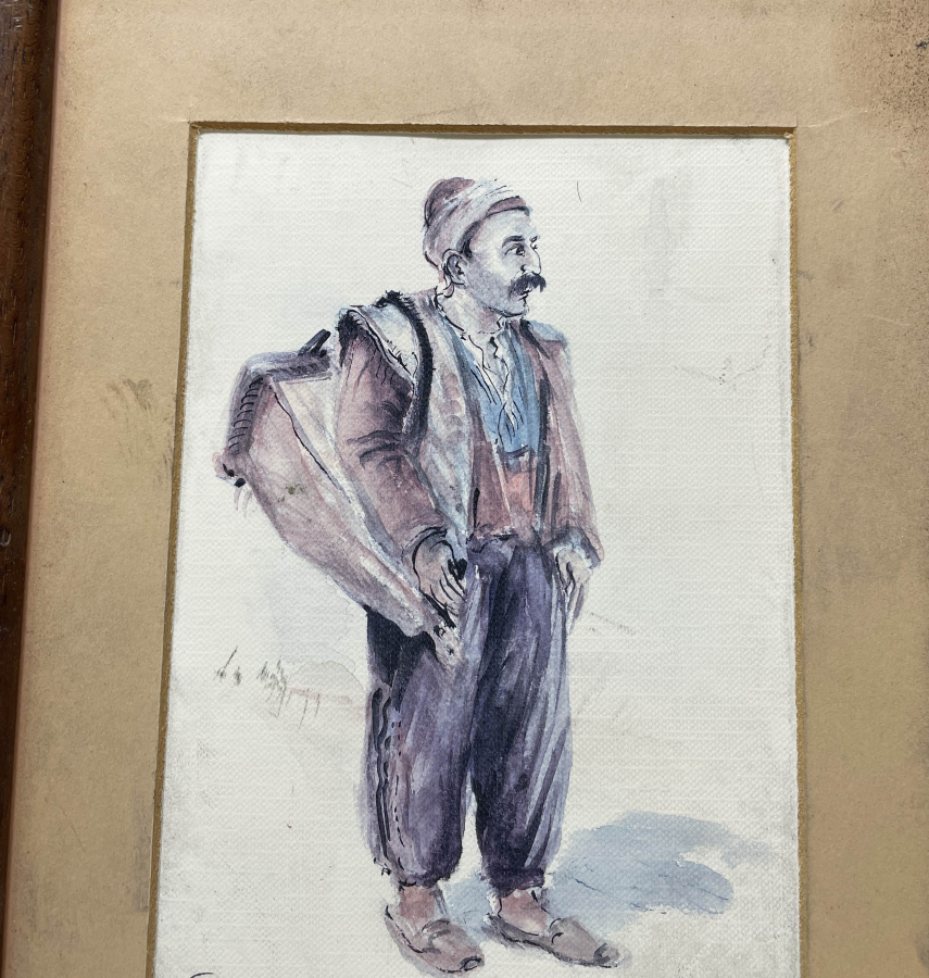 RESSAM ŞÜKRÜ ÇAĞLAYAN İMZALI TABLO