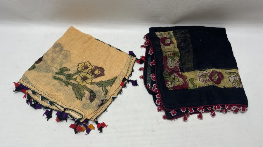 TOKAT BASKISI 2 ADET ANTİKA OYALI YAZMA