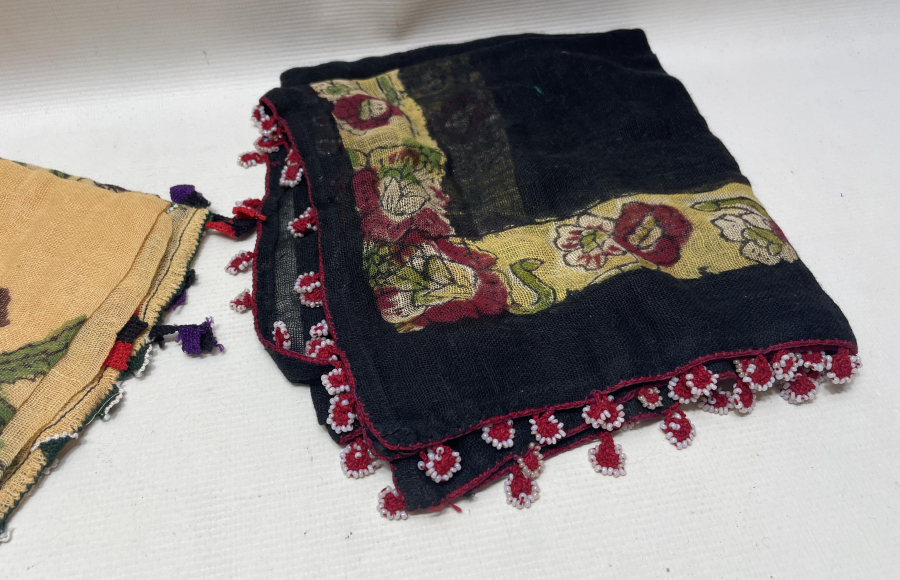 TOKAT BASKISI 2 ADET ANTİKA OYALI YAZMA