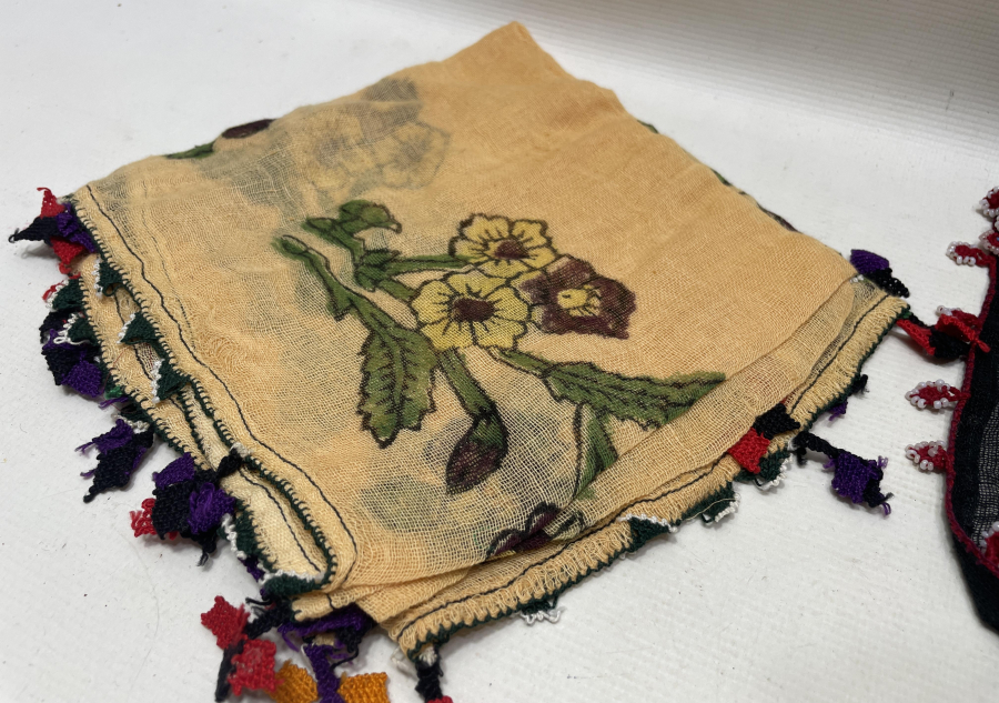 TOKAT BASKISI 2 ADET ANTİKA OYALI YAZMA