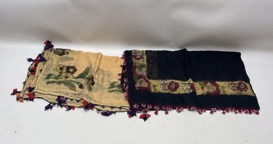 TOKAT BASKISI 2 ADET ANTİKA OYALI YAZMA