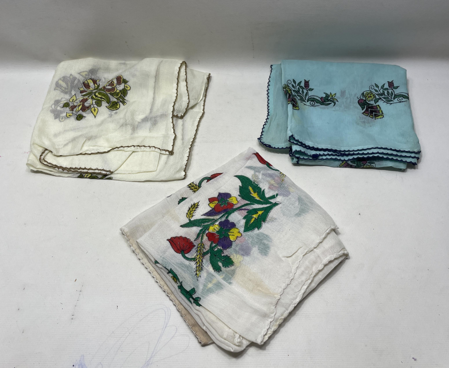 TOKAT BASKISI EL İŞLEMESİ 3 ADET OYALI YAZMA