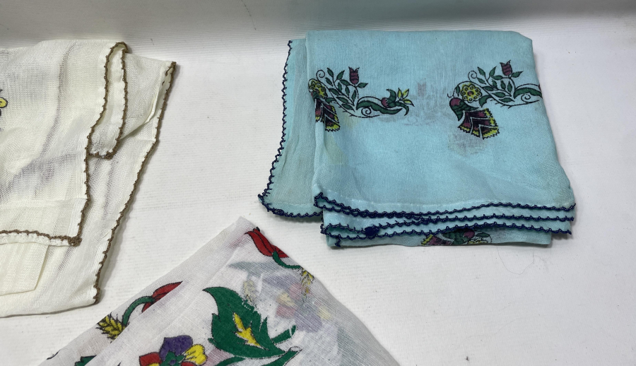 TOKAT BASKISI EL İŞLEMESİ 3 ADET OYALI YAZMA