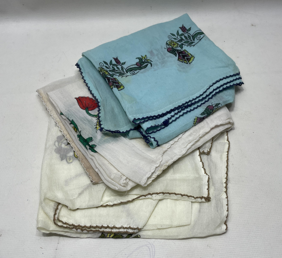 TOKAT BASKISI EL İŞLEMESİ 3 ADET OYALI YAZMA