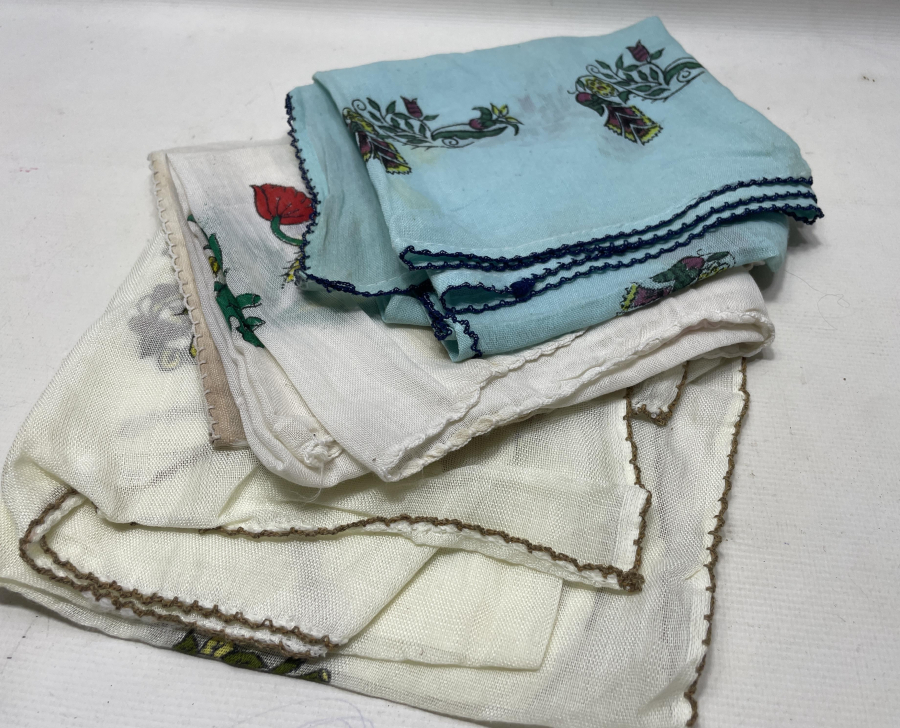 TOKAT BASKISI EL İŞLEMESİ 3 ADET OYALI YAZMA