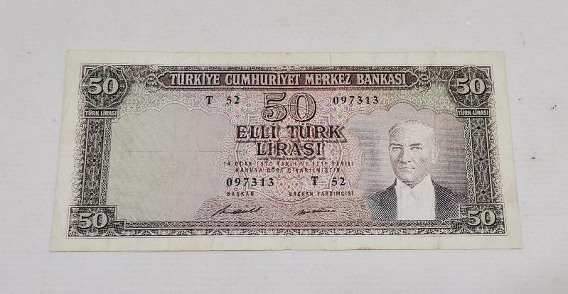 5. EMİSYON ASKERLİ 50 LİRA