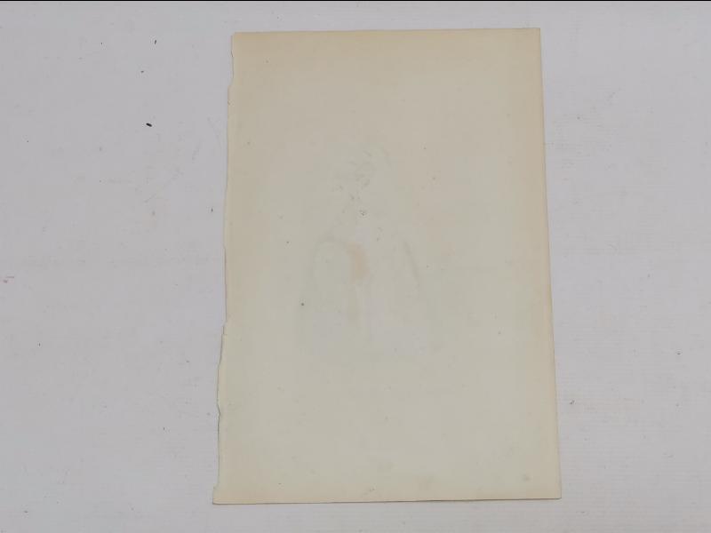 OSMANLI DÖNEMİ EL BOYAMA YUNAN KAHRAMAN DEMETRIO IPSILANTI GRAVÜRÜ