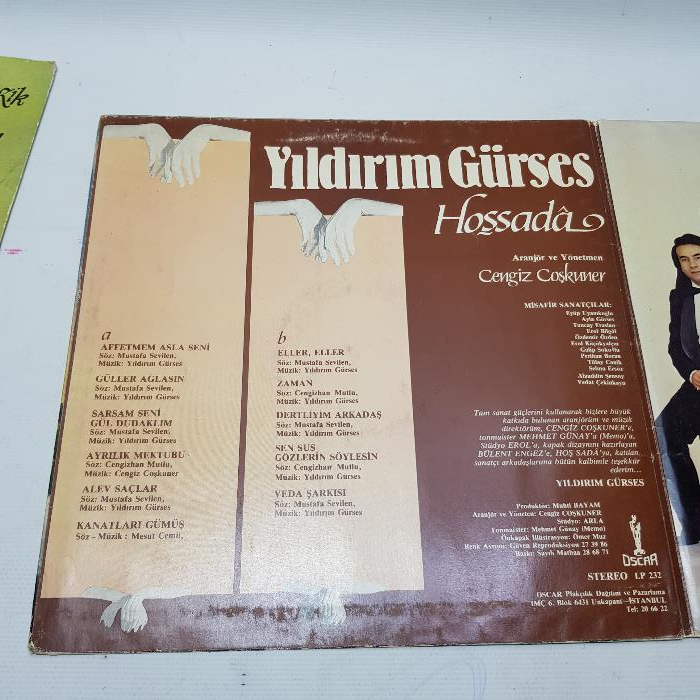YILDIRIM GÜRSES HOŞ SADA 33'LÜK LONGPLAY PLAK