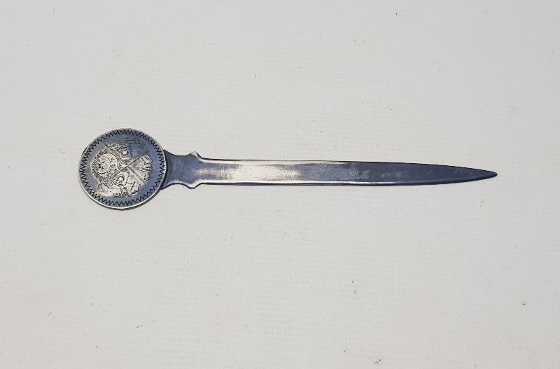 MEŞRUTİYET TEMALI GÜMÜŞ ZARF AÇACAĞI