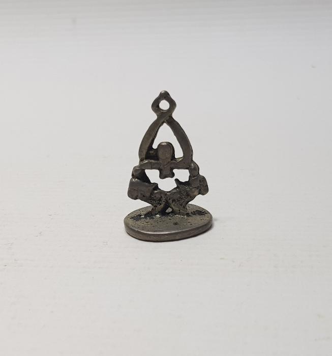 MEVLANA SÜLALESİNE AİT HAKKAK PARAFLI ÇOK NADİR OSMANLICA GÜMÜŞ MÜHÜR