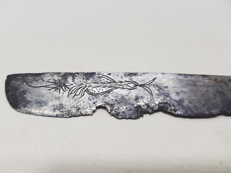 OSMANLI DÖNEMİ 1320 TARİHLİ VE GÜMÜŞ SAPLI HATTAT BIÇAĞI