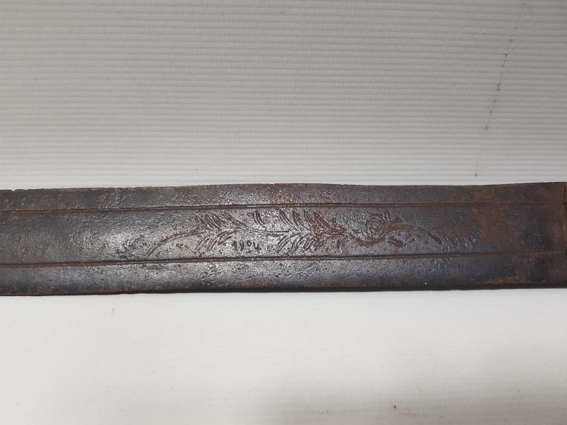 OSMANLI DÖNEMİ 1904 TARİHLİ RUM İŞİ DEV BOYDA KAMA