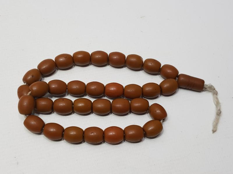 OSMANLI DÖNEMİ ÇOK NADİR RENKTE AKİK TESPİH