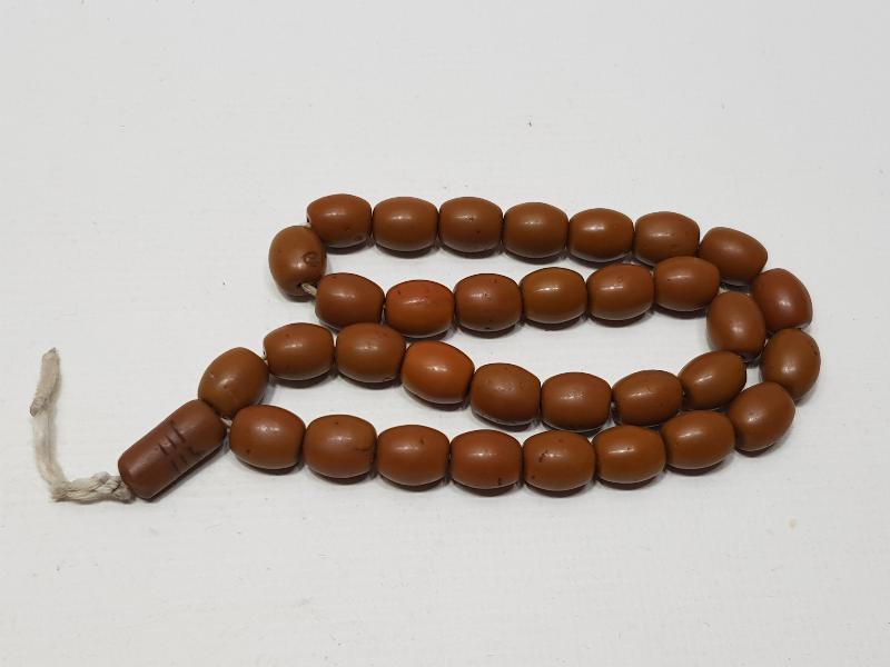 OSMANLI DÖNEMİ ÇOK NADİR RENKTE AKİK TESPİH