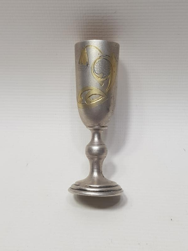 RUS YAPIMI 84 DAMGALI ANTİKA GÜMÜŞ KADEH