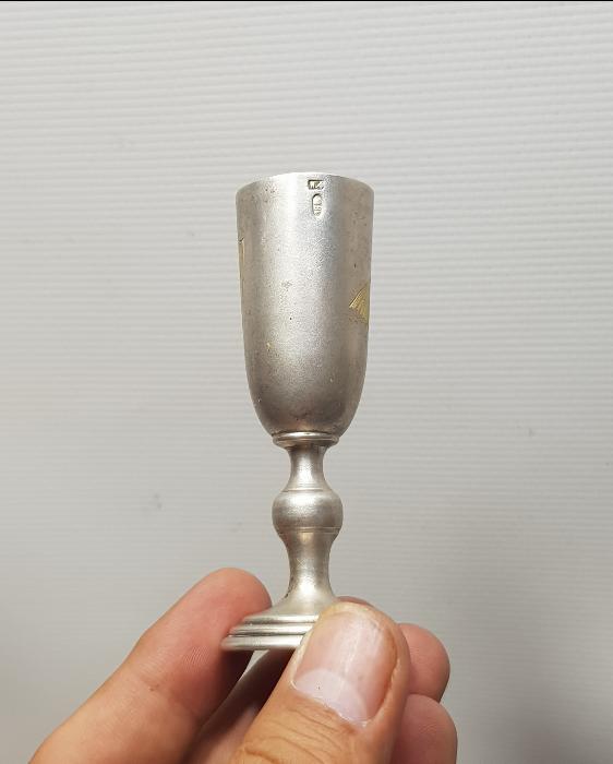 RUS YAPIMI 84 DAMGALI ANTİKA GÜMÜŞ KADEH