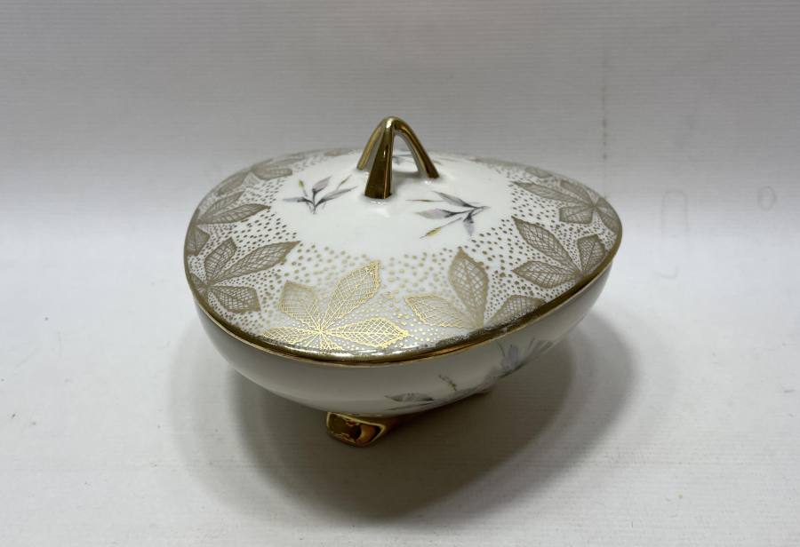 ANTİKA PORSELEN KAPAKLI BAVARİA ŞEKERLİK