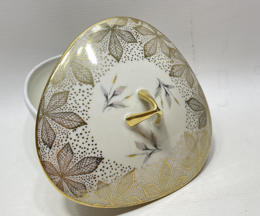 ANTİKA PORSELEN KAPAKLI BAVARİA ŞEKERLİK