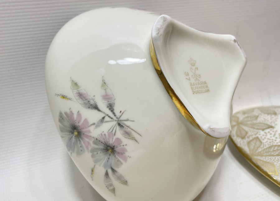 ANTİKA PORSELEN KAPAKLI BAVARİA ŞEKERLİK