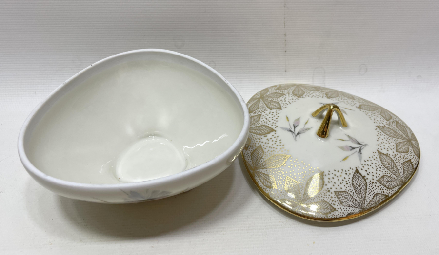 ANTİKA PORSELEN KAPAKLI BAVARİA ŞEKERLİK