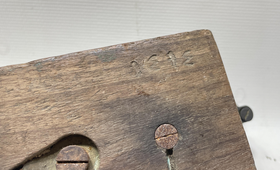 ARKASI OSMANLICA YAZILI OSMANLI DÖNEMİ NADİR TELGRAF MAKİNESİ