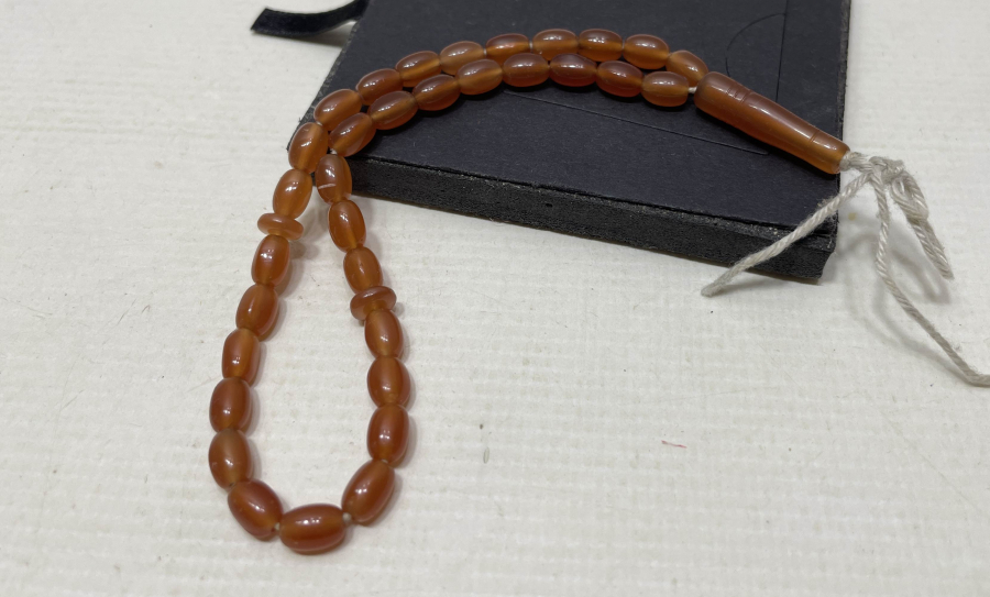 EL YAPIMI ANTİKA AKİK TESPİH