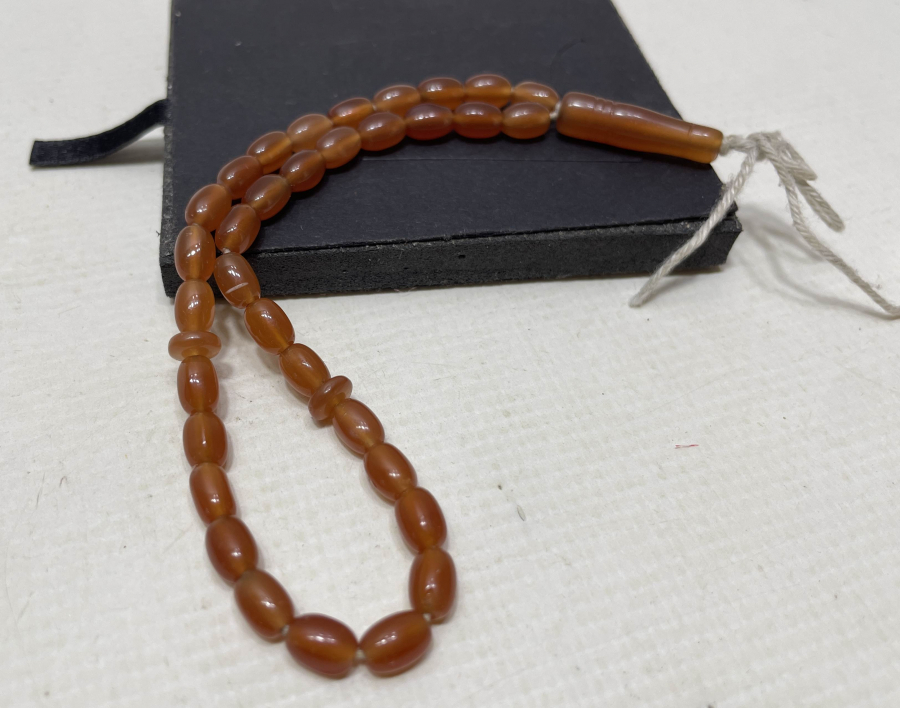 EL YAPIMI ANTİKA AKİK TESPİH