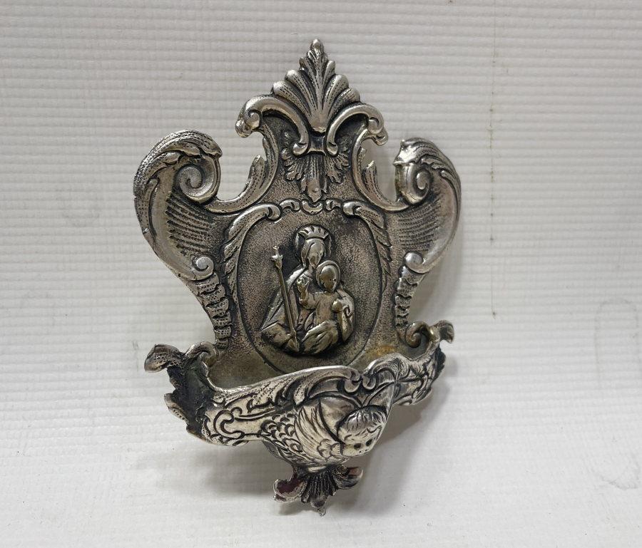 GÜMÜŞ KAPLAMA ANTİKA SUNAKLIK