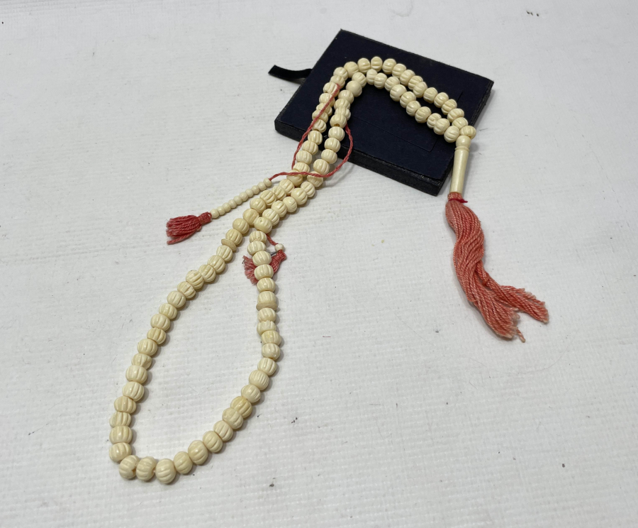 HABBELERİ DERVİŞ SİKKESİ FORMUNDA OSMANLI DÖNEMİ DERVİŞ TESPİHİ